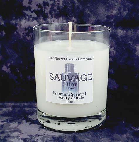 candle that smells like dior sauvage